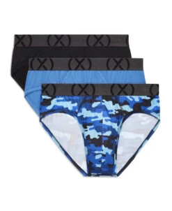 2(X)ist - (X) Sport Mesh Brief 3-Pack - Blue Camo