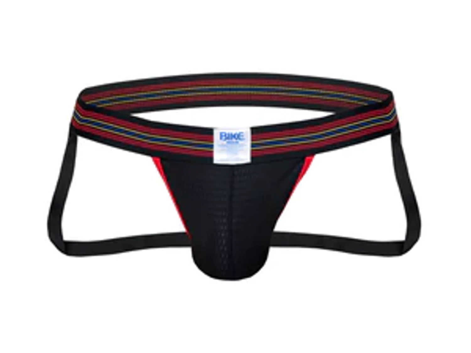 Bike Athletic Mesh Jockstrap - Black 1 Bike Athletic Mesh Jockstrap - Black