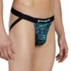 Papi - Print Jockstrap - Aqua Glitch