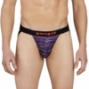 Papi - Print Jockstrap - Red Glitch
