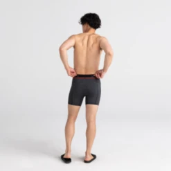 SAXX Kinetic HD - Boxer Brief - Gray Mini Stripe -Men Swimwear Store 12414 76847.1652561639