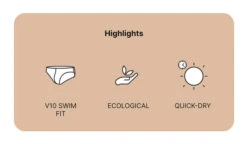 2eros - V10 Print Swim Brief - Viper -Men Swimwear Store 2eros Swim Brief Detail 06745.1679004443