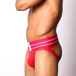CellBlock 13 Tight End Jockstrap - Red -Men Swimwear Store 4721 77947.1652561640