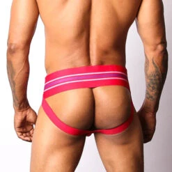CellBlock 13 Tight End Jockstrap - Red -Men Swimwear Store 4722 79617.1652561641