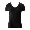 Hanro - Micro Touch V-Neck Tee Shirt - Black
