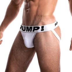 PUMP! White Jockstrap -Men Swimwear Store 5213 15509.1652561629