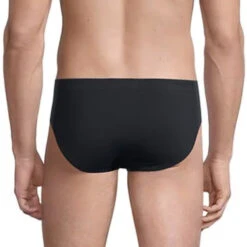 Hanro - Cotton Superior Brief - Black -Men Swimwear Store 56039 B 37372.1677788419