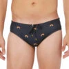 Penguin - Pride Rainbow Swim Brief - Dark Sapphire