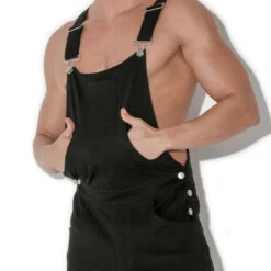 Code 22 - Overall Shorts - Black -Men Swimwear Store 58163 D 71596.1683928671