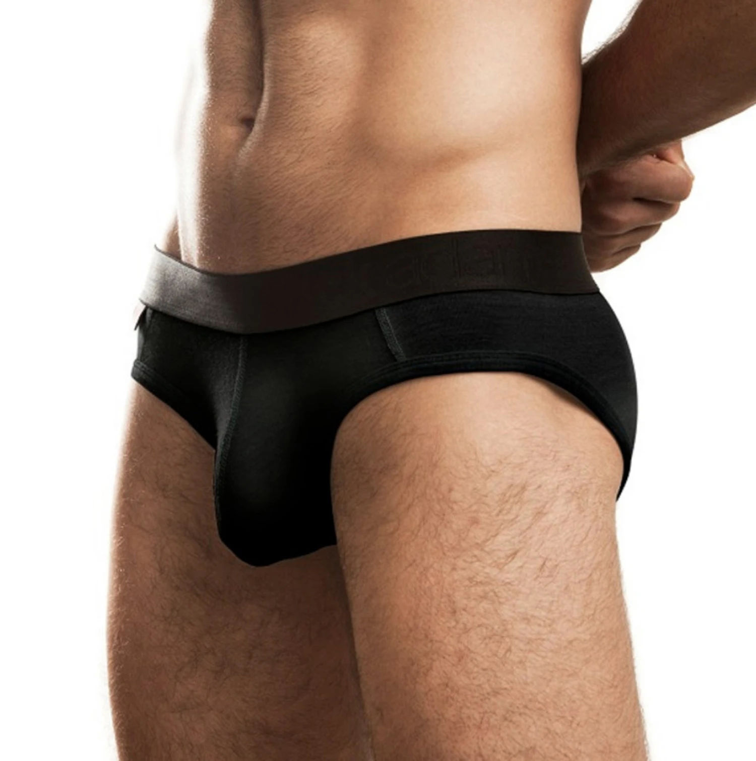 Jack Adams - Naked Fit Brief - Black 1 Jack Adams - Naked Fit Brief - Black