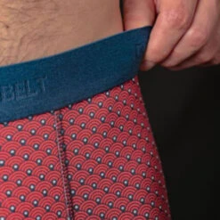 Billybelt - Organic Cotton Boxer Brief - Red Japan -Men Swimwear Store 62648 D 72 35147.1655254556