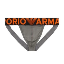Giorgio Armani Emporio Armani - Mega Logo Jockstrap - Pewter