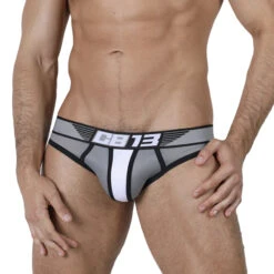 CellBlock 13 - Marathon Low Rise Brief - Grey -Men Swimwear Store 64925 F 69604.1653010232