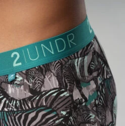 2UNDR - Swing Shift Boxer Brief - Zebras -Men Swimwear Store 65360 D 73963.1661982500