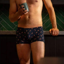 Billybelt - Organic Cotton Boxer Brief - Flamingo