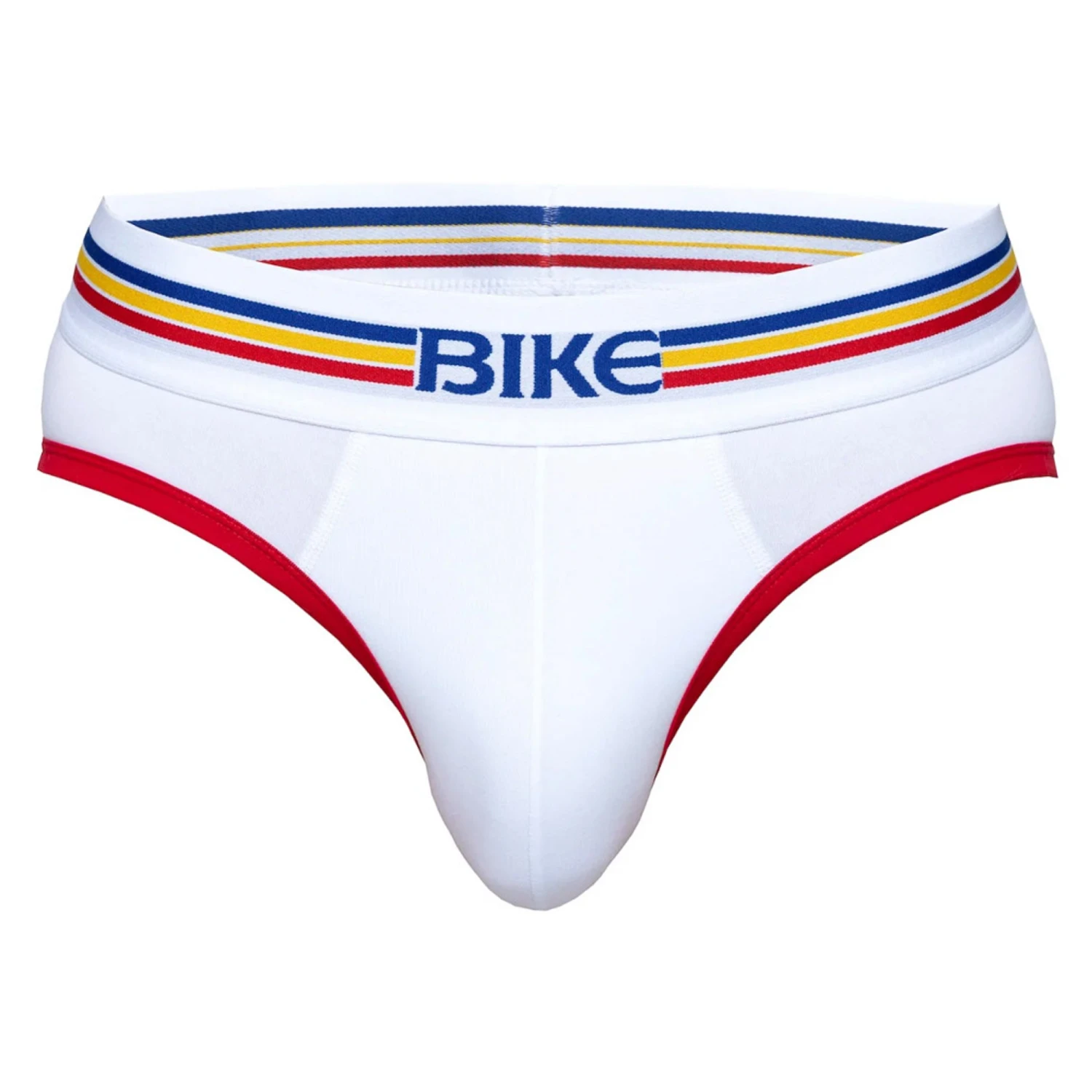 Bike - Cotton Stretch Brief - White 1 Bike - Cotton Stretch Brief - White