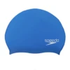 Speedo - Elastomeric Solid Silicone Swim Cap - Blue