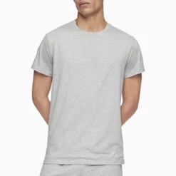 Calvin Klein - 5-Pack Cotton Classics Crew Neck T-Shirt - Wt/Gry/Bk -Men Swimwear Store 66200 F2 09828.1670623073