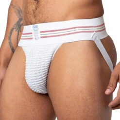 Bike - Original #10 Jockstrap - White -Men Swimwear Store 66272 S2 35037.1664243456