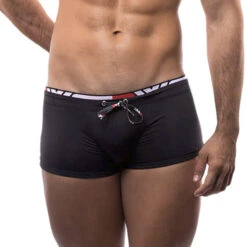 BWET - Nemo Perfect Fit Swim Trunks - Black -Men Swimwear Store 66568 F2 31575.1677277982
