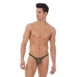 Gregg Homme - Torridz Thong - Khaki -Men Swimwear Store 66812 LS2 62616.1677791369
