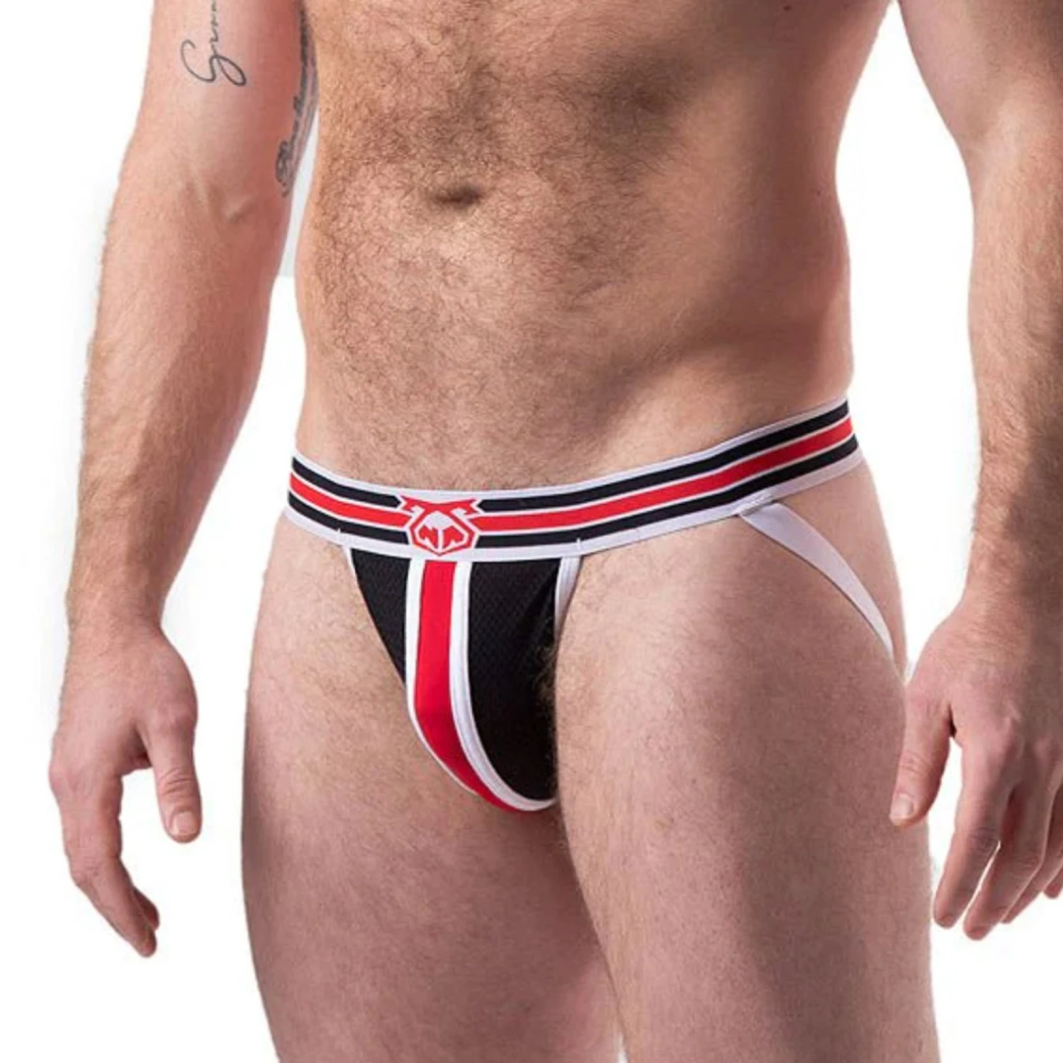 Nasty Pig - Xposed Jockstrap - Red/Black 2 Nasty Pig - Xposed Jockstrap - Red/Black - Image 2