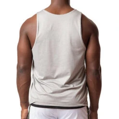 Nasty Pig - Revers Reversible Tank Top - Heather Grey/Black -Men Swimwear Store 67169 B2 32982.1685143600