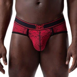 Nasty Pig - Wild Side U-Front Brief - Python