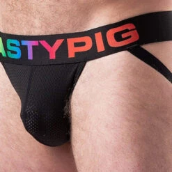 Nasty Pig - Pride Jockstrap 2.0 - Black -Men Swimwear Store 67195 D 95311.1686871851