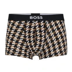 Hugo Boss - Refined Stretch Trunk - Houndstooth