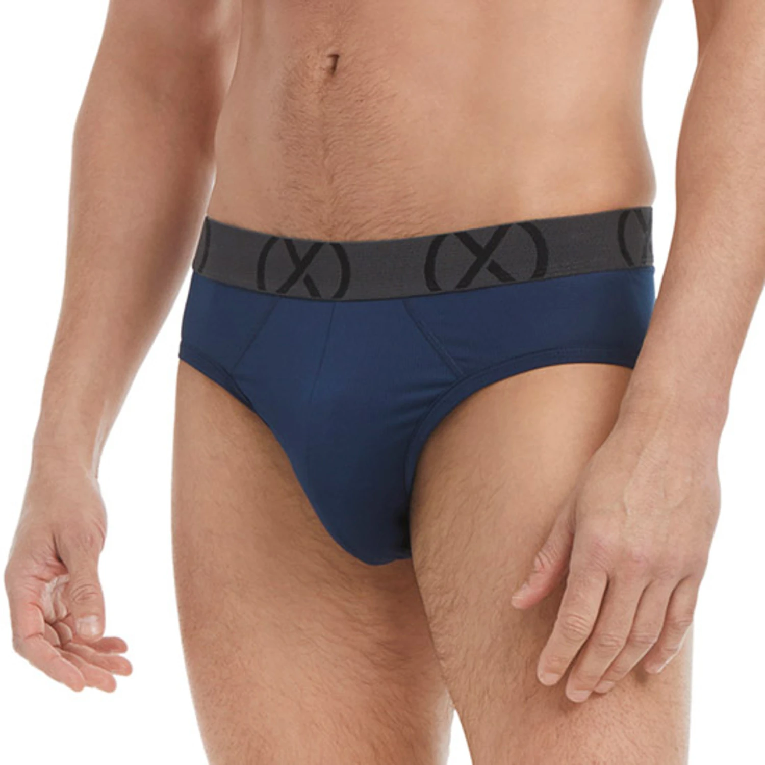 2(x)ist - (X) Sport Mesh Low Rise Brief 3-Pack - Navy/Blue/Blue 3 2(x)ist - (X) Sport Mesh Low Rise Brief 3-Pack - Navy/Blue/Blue - Image 3