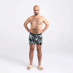 SAXX - VIBE Super Soft Boxer Brief - Earthy Tie Dye -Men Swimwear Store 67591 LS 65420.1680563913