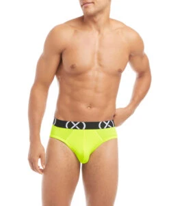 2(x)ist - (X) Sport Low Rise Brief 3-Pack - Purple/Blue/Yellow -Men Swimwear Store 67712 F 81473.1675213777