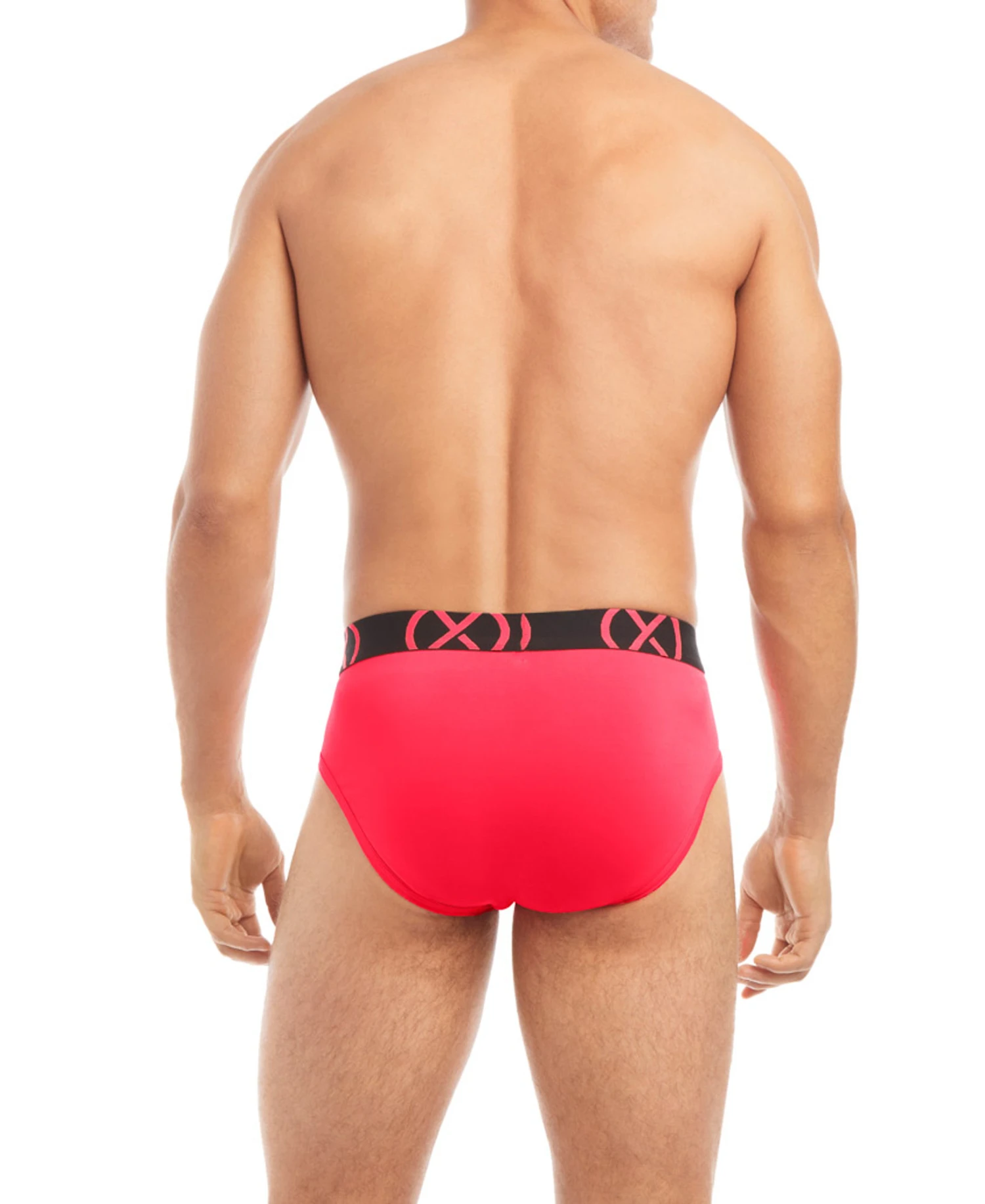 2(x)ist - (X) Sport Low Rise Brief 3-Pack - Blue/Green/Pink 4 2(x)ist - (X) Sport Low Rise Brief 3-Pack - Blue/Green/Pink - Image 4