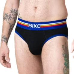 Bike - Solid Cotton Brief - Black