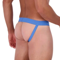 Wood - Jockstrap - Steel Blue Rings 6 Wood - Jockstrap - Steel Blue Rings -Men Swimwear Store 68434 S 93489.1683079975