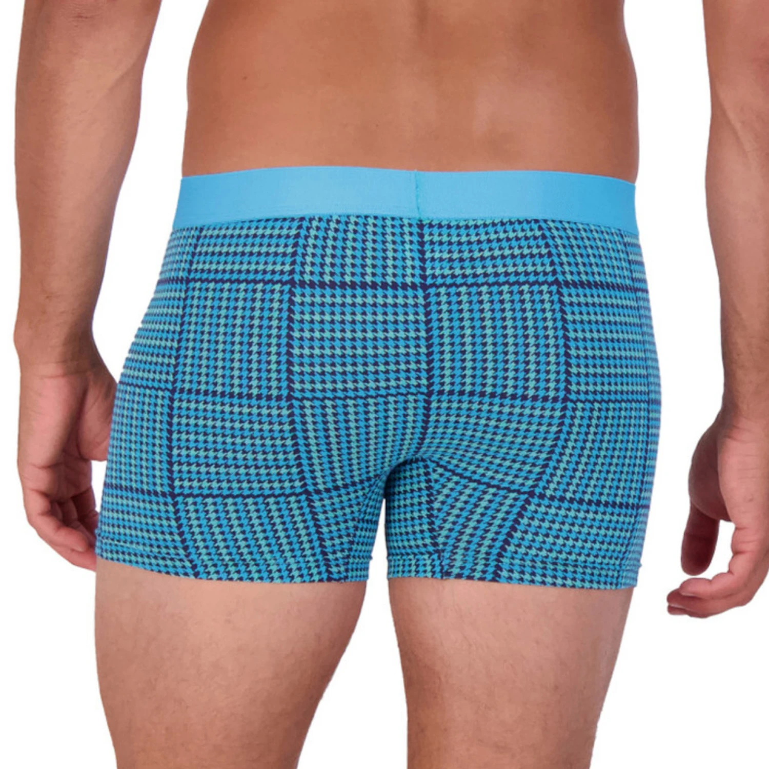 Wood - Boxer Brief W/ Fly - Blue Hound Weave 3 Wood - Boxer Brief W/ Fly - Blue Hound Weave - Image 3