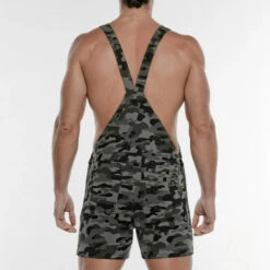 Code 22 - Overall Shorts - Camo Grey 5 Code 22 - Overall Shorts - Camo Grey -Men Swimwear Store 68516 B 28857.1684188378