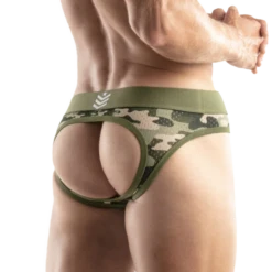 CODE 22 - Army 1975 JockBrief - Camo -Men Swimwear Store 68601 B 25401.1683679666