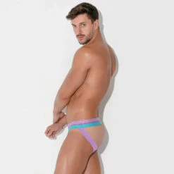 CODE 22 - Bright Mesh Jockstrap - Grape -Men Swimwear Store 68631 LS 26079.1683674649
