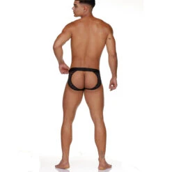 GIGO - Male Lace JockBrief - Black -Men Swimwear Store 68841 LS 58306.1683754756
