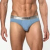 St33le - Bamboo Low Rise Brief - Blue Dolphin