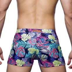 2eros - V60 Bondi Swim Trunks - Monstera Black -Men Swimwear Store 69327 B 31556.1679014282