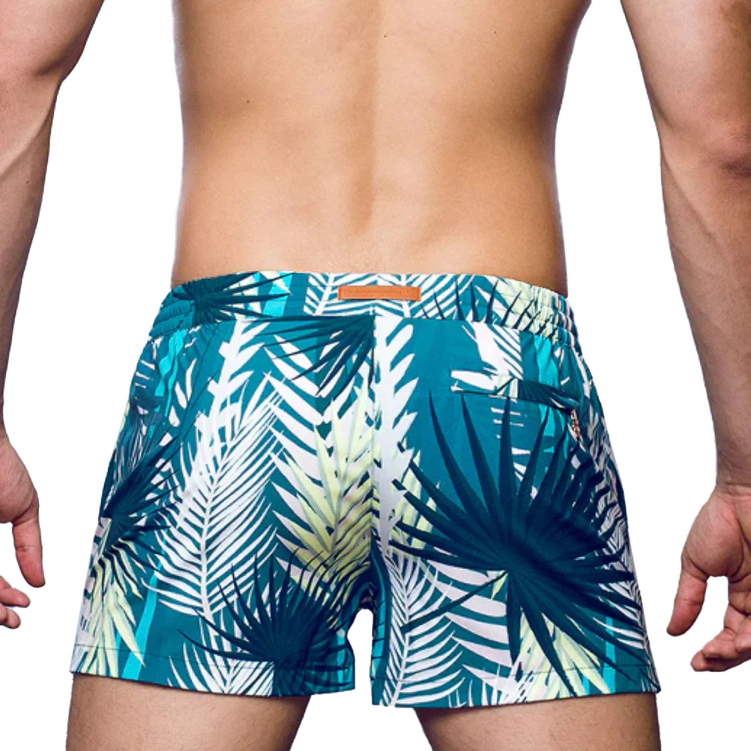 2eros - S50 Print Swimshort - Feuille Green 5 2eros - S50 Print Swimshort - Feuille Green - Image 5