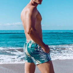 2eros - S50 Print Swimshort - Feuille Green 9 2eros - S50 Print Swimshort - Feuille Green -Men Swimwear Store 69354 LS 83870.1678915897