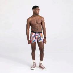 SAXX - DropTemp Cooling Boxer Brief - Surf Safari -Men Swimwear Store 69688 LS 34013.1680555974