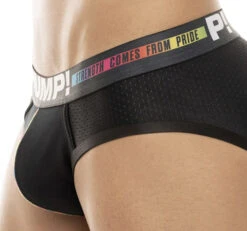 PUMP! - Pride Strength Brief - Black -Men Swimwear Store 70773 D2 51340.1692831076