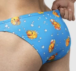PUMP! - Water Ducky Cheeky Swim Brief - Ducky -Men Swimwear Store 70847 D 94104.1692833426