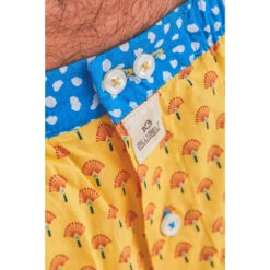 Billybelt Organic Boxer - Yellow Peacock -Men Swimwear Store 9745 54203.1652561626