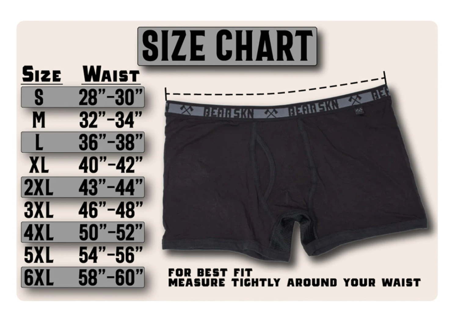 BEAR SKN - Bamboo Boxer Brief - Backwoods Red 2.5 5 BEAR SKN - Bamboo Boxer Brief - Backwoods Red 2.5 - Image 5